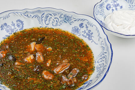 Суп из лесных грибов