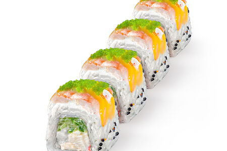 Креветки чили манго