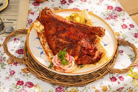 Стейк индейки на кости