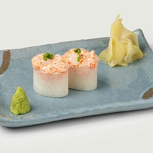 Спайси гункан с гребешком