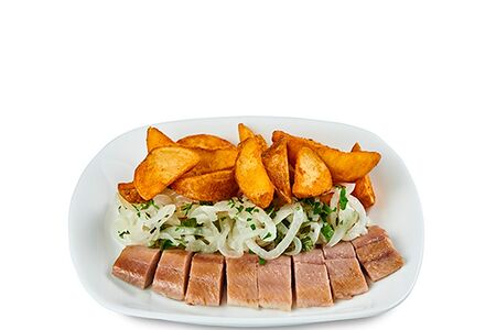 Селёдка с картошкой