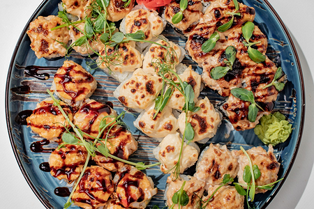 Сет запеченый