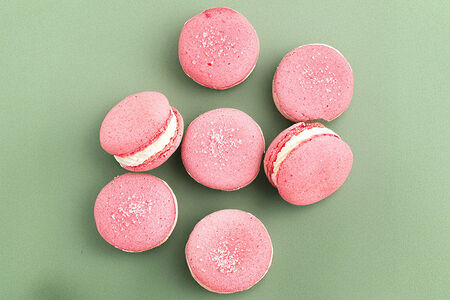 Макарон Малиновый чизкейк