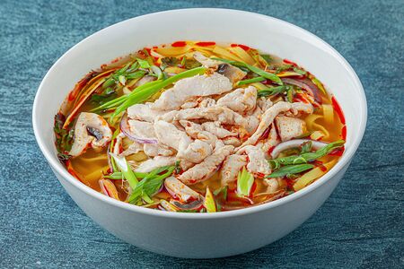 Рамен с курицей