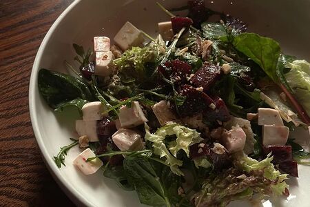 Салат со свеклой