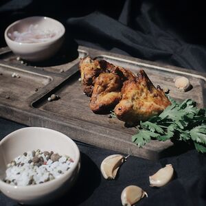 Шашлык из куриных крыльев