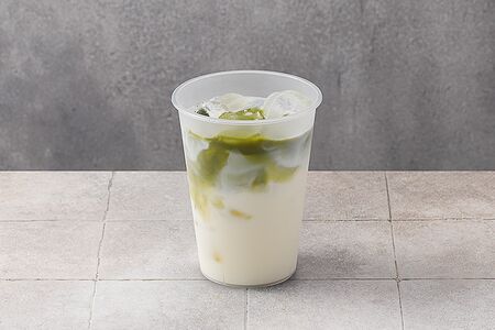 Айс матча-латте