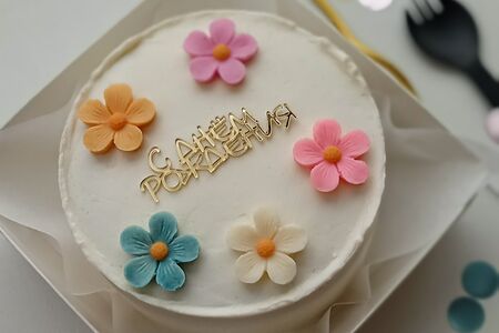 Торт Бенто С Днем Рождения Акриловый топпер