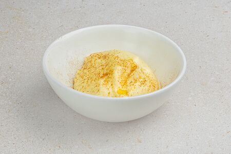 Картофельное пюре с трюфельным маслом