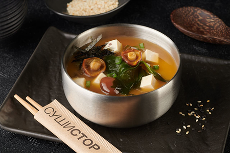 Мисо суп с грибами