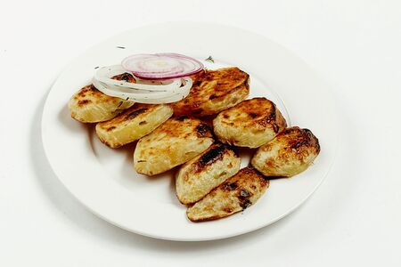 Картофель на мангале