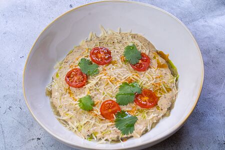 Запечённый баклажан 