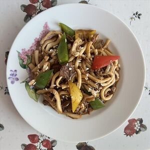 Жареный лагман