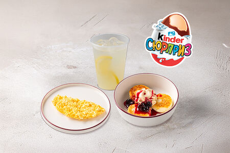 Детский завтрак с омлетом