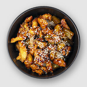 Курочка с ананасами