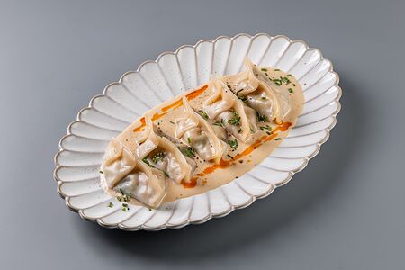 Гедза с креветками 