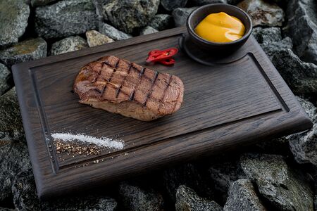 Язык говяжий на гриле