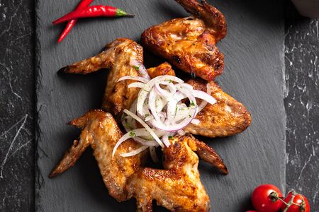 Шашлык из куриных крылышек