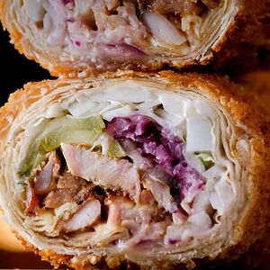 В бурке с курицей