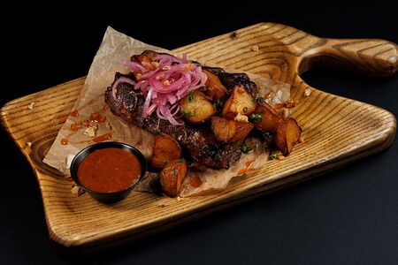 Свиные ребра гриль