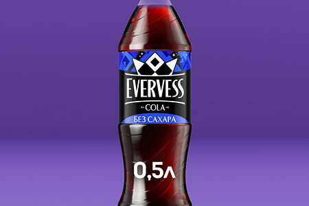 Эвервесс Кола без сахара 0,5 л