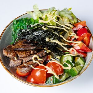 Поке с говядиной