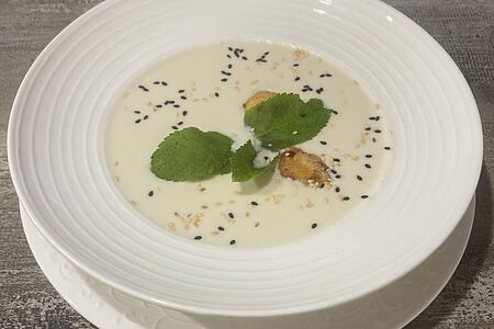 Сырный суп авторский 