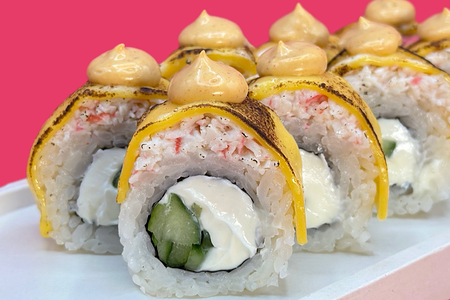 Опаленный чеддер со снежным крабом