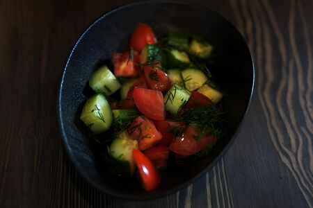 Салат из свежих овощей