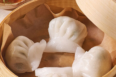 Дим-самы с кальмаром и креветкой