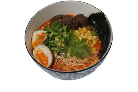 Том Ям Рамен с митболами