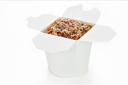 Гохан с курицей и овощами