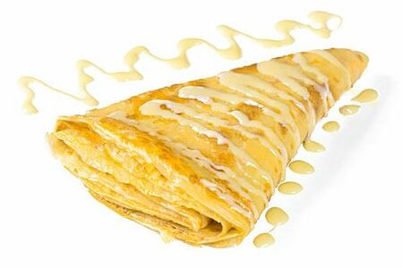 Блин со сгущенкой