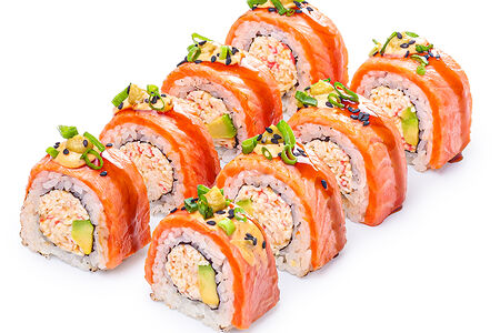 Гриль ролл лосось