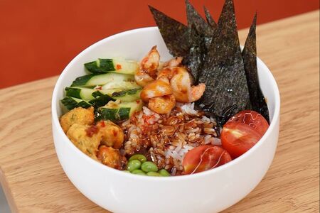 Поке с креветками