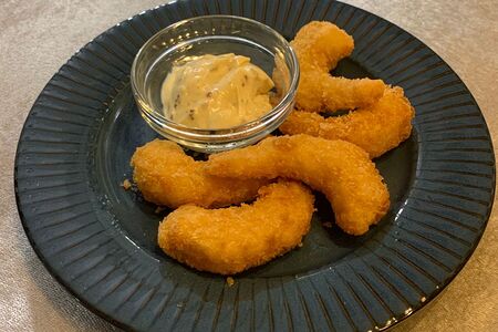 Тигровые креветки в панировке