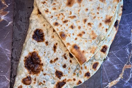 Кутаб с зеленью 