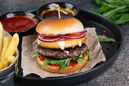 С жареной моцареллой