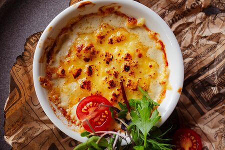 Жюльен из белых грибов