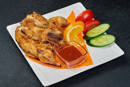 Цыпленок на мангале