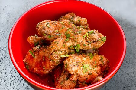 Пряные крылья с шичими тагараши