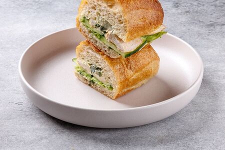 Чиабатта с курицей