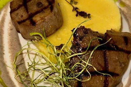 Нежный язык с гречетто