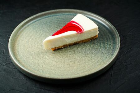 Чизкейк New York с малиной