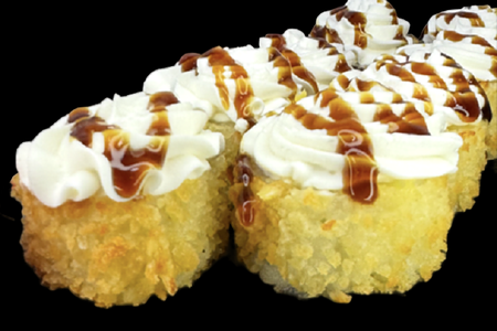 Ролл с кальмаром и тунцом