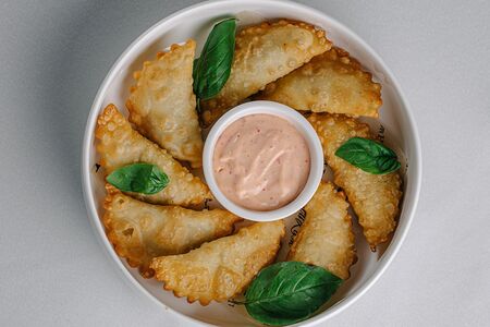 Чебуреки с мясом 