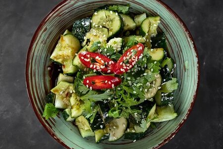 Салат Битые огурцы