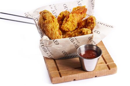 Куриные крылья в панировке