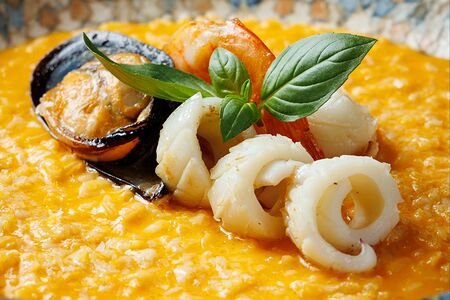 Ризотто с морепродуктами