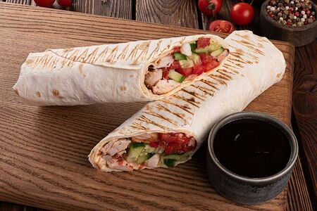 Мини шаверма барбекю